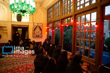 گزارش تصویری | اقامه عزای امام حسین(ع) در خانه شیخ الاسلام