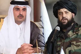 وزیر دفاع طالبان با امیر قطر دیدار کرد | تقویت روابط دوجانبه محور گفت&zwnj;وگوها