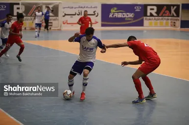 لیگ برتر فوتسال | مسابقه رکن آذین مشهد و سفیر گفتمان