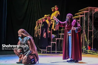 گزارش تصویری | سوگواری آیینی نمایشی «مثنوی سرخ»