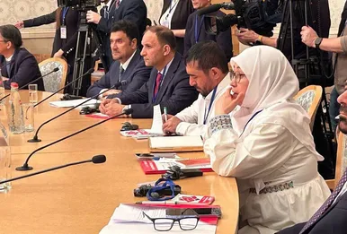 مسکو میزبان نشست مخالفان طالبان با حضور احمد مسعود + عکس