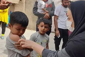 ۴۷ درصد اتباع خارجی زیر ۱۵ سال در دانشگاه علوم پزشکی مشهد واکسینه شدند