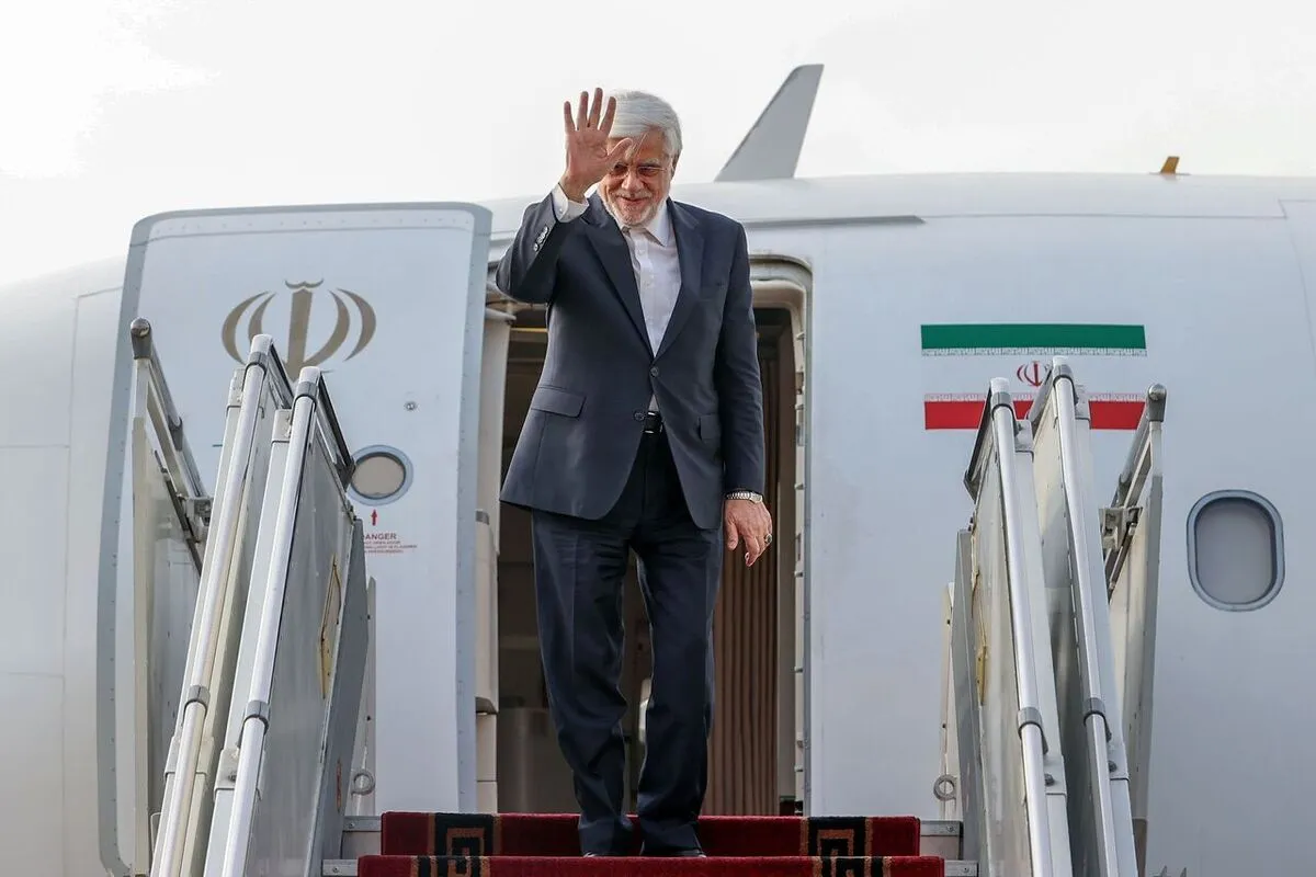 عارف، تهران را به مقصد مسکو ترک کرد (۲۶ آبان ۱۴۰۴)