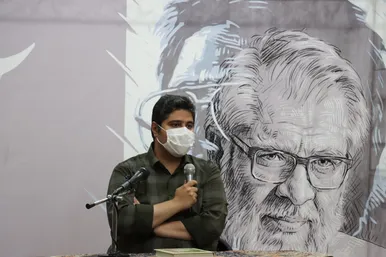 بزرگداشت نادر طالب‌زاده حسینیه هنر مشهد