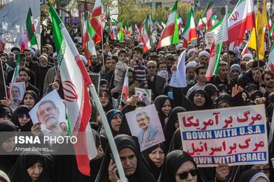 گزارش تصویری | تشییع پیکر شهید «علی لاریجانی» و «مرتضی لاریجانی» - قم