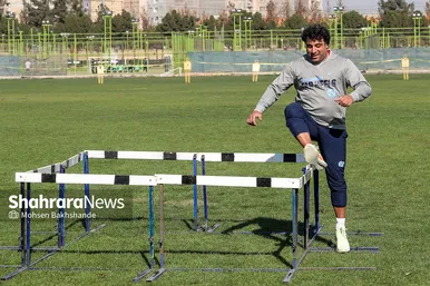تمرین احسان حدادی در مشهد