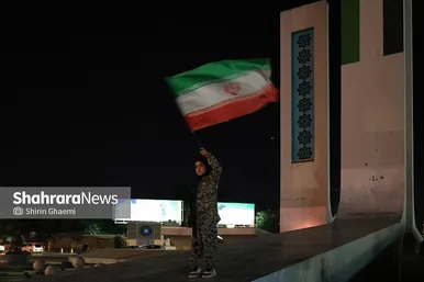 گزارش تصویری | اجتماع مردمی همبستگی مردم ایران و اسپانیا در مشهد