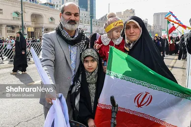 گزارش تصویری | تجلی اتحاد ملی و پایبندی خانوادگی در حماسه ۲۲ بهمن