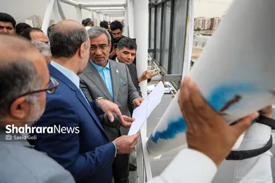 گزارش تصویری | آغاز عملیات اجرایی بزرگراه سیدالشهدا و بازدید از تصفیه‌خانه پرکندآباد با حضور استاندار خراسان رضوی
