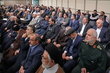 گزارش تصویری | دیدار مسئولان و کارگزاران نظام با رهبر معظم انقلاب (۱۸ اسفند)