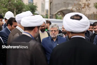 گزارش تصویری | بازدید اعضای حوزه علمیه خراسان از فاز یک خط سه قطارشهری مشهد