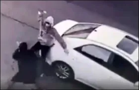 سرقت وحشیانه موبایل، همزمان از ۲ نفر در حومه تهران + فیلم