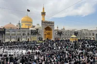 «مشهد‌الرضا (ع)» غرق در ماتم امام مهربانی‌ها | حضور میلیونی عزاداران در خیابان‌های منتهی به حرم مطهر رضوی
