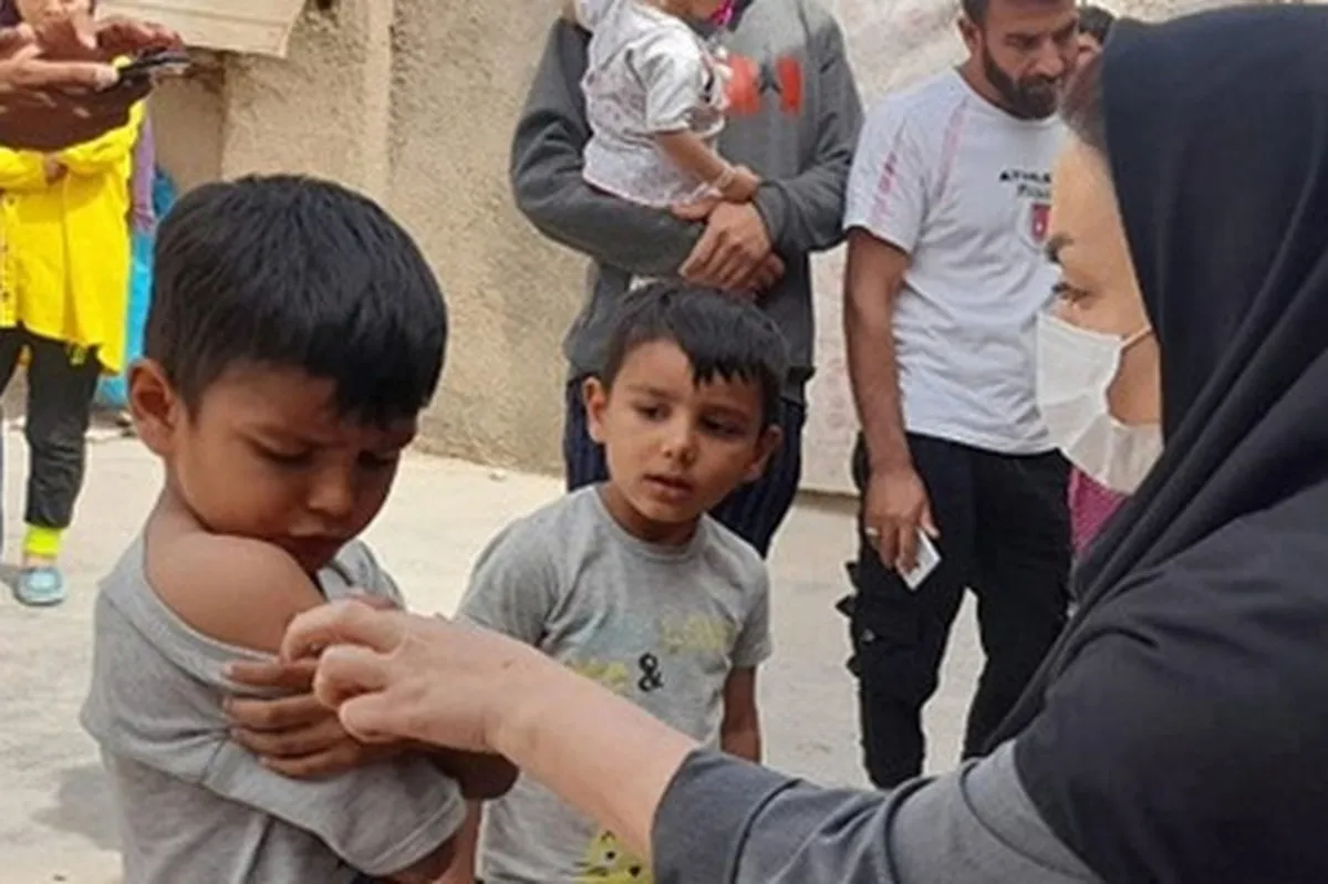 ۴۷ درصد اتباع خارجی زیر ۱۵ سال در دانشگاه علوم پزشکی مشهد واکسینه شدند