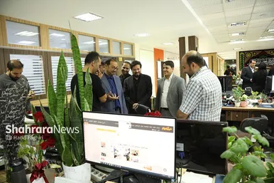 بازدید جمعی از مسئولین شهری و استانی مشهدمقدس از موسسه فرهنگی شهرآرا (۵) (۱۷ مرداد ۱۴۰۳)