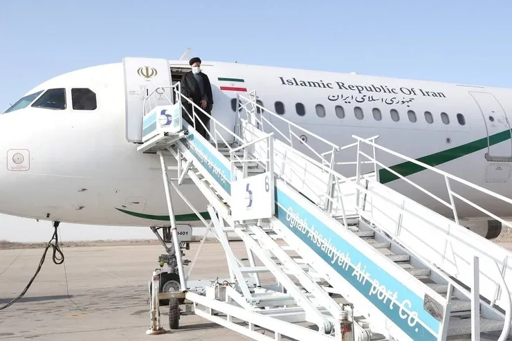 دومین سفر استانی رئیس‌ جمهور | رئیسی وارد چابهار شد