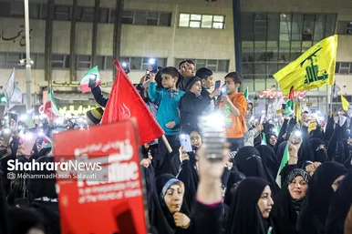 راهپیمایی مردم مشهد در حمایت از مردم فلسطین و محکومیت جنایات اسرائیل