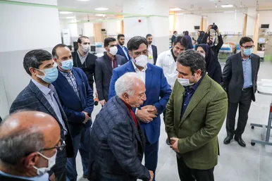 افتتاح پروژه بزرگترین آی سی یو شرق کشور