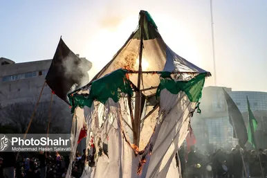 آیین خیمه سوزان عصر عاشورا - 2