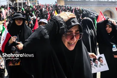 گزارش تصویری | کز سنگ ناله خیزد روز وداع یاران