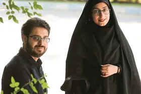 مراسم عقدی که در معراج شهدا برگزار شد