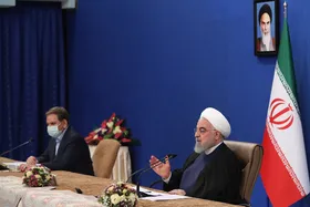 روحانی: از مظلومان جهان حمایت می&zwnj;کنیم