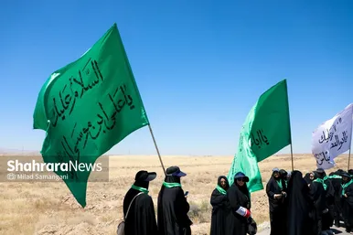 گزارش تصویری | آغاز موج پیاده‌روی زائران به مشهد همزمان با ایام شهادت امام رضا(ع)