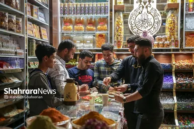 سفره های افطار ساده