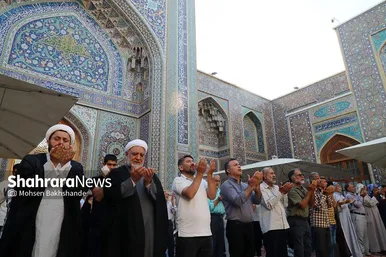 نماز عید سعید قربان در حرم مطهر رضوی (۲۸ خرداد ۱۴۰۳)