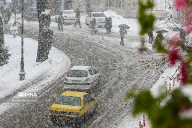 ایران زیباست | بارش برف در رشت