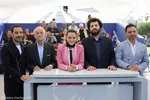 تصاویر نوید محمدزاده، پیمان معادی، ترانه علیدوستی و سعید روستایی در فوتوکال فیلم «برادران لیلا»