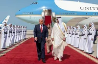 امیر قطر در دیدار با ترامپ: خواهان برقراری صلح هستیم