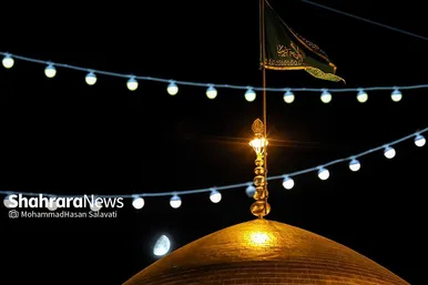چراغانی و گل آرایی حرم مطهر رضوی در دهه کرامت