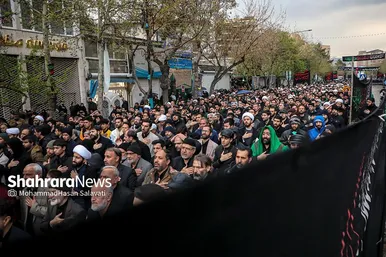 دسته عزای علوی در روز شهادت حضرت علی(ع) در مشهد