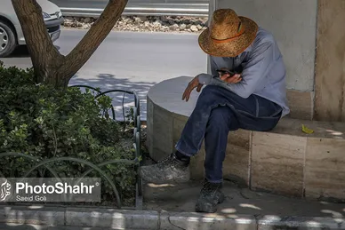 گرمای هوا در مشهد