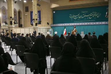 دیدار نخبگان و استعدادهای برتر علمی با رهبر معظم انقلاب