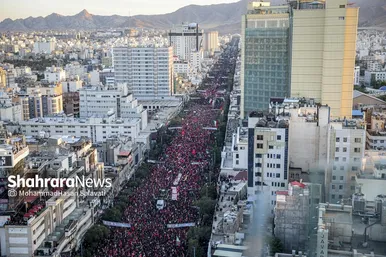 گزارش تصویری | تشییع تاریخی پیکر مطهر رهبر شهید انقلاب در مشهد مقدس | (پنجشنبه ۱۸ تیر ماه ۱۴۰۵)