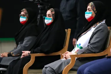 دیدار قهرمانان المپیک و پارالمپیک ایران در بازی‌های ۲۰۲۰ توکیو با رهبر معظم انقلاب