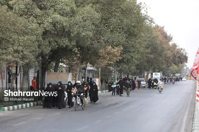 مراسم راهپیمایی جاماندگان اربعین حسینی
