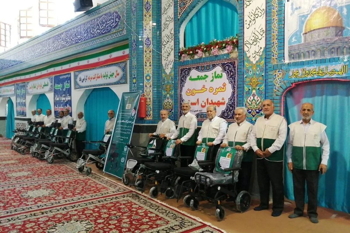 اهدای ۵۲ دستگاه ویلچر برقی به توانیابان خراسان جنوبی