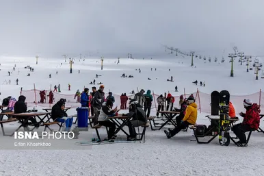 گزارش تصویری | افتتاح پیست اسکی توچال