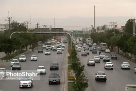 ترافیک روان در بزرگراه&zwnj;ها و هسته مرکزی شهر مشهد (۱۸ مرداد ۱۴۰۳)