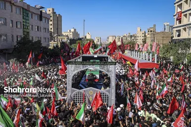 گزارش تصویری | تشییع تاریخی پیکر مطهر رهبر شهید انقلاب در مشهد مقدس | (پنجشنبه ۱۸ تیر ماه ۱۴۰۵)