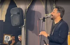 مداحی مصطفی راغب در حسینیه&zwnj; &laquo;آزادشهر&raquo; یزد + فیلم