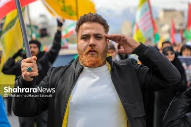 گزارش تصویری | راهپیمایی روز قدس در مشهد - ۳