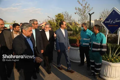 گزارش تصویری | افتتاح مسیر نوبهار در بوستان برکت مشهد