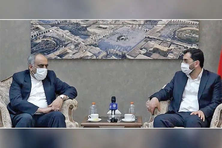 شهردار مشهد در دیدار با سفیر ایران در تاجیکستان: اساس ارتباط ما باید از طریق زبان فارسی باشد