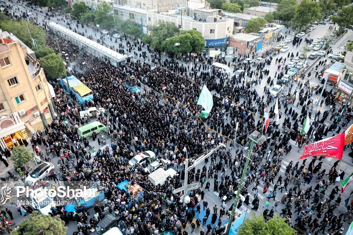 آمادگی کامل ناوگان باری درون شهری مشهد برای استقبال و تشییع پیکر شهدای خدمت (۳ خرداد ۱۴۰۳)