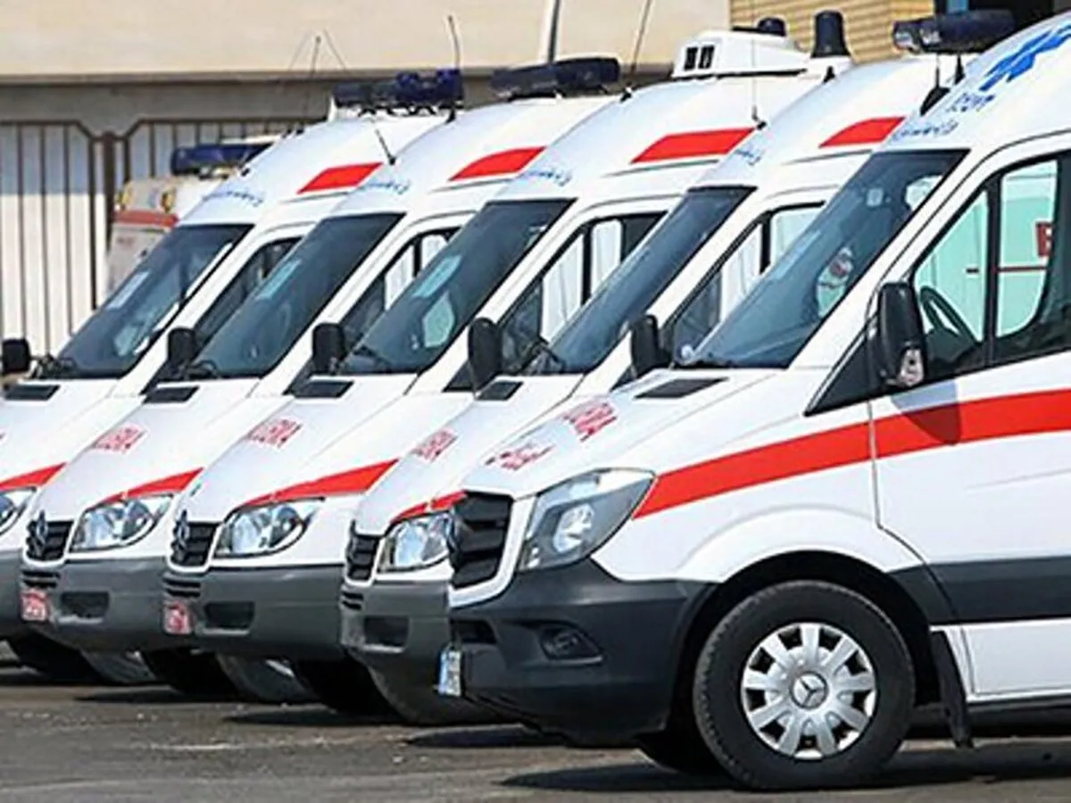 استقرار اورژانس ١١۵ دانشگاه علوم پزشکی مشهد در مسیر راهپیمایی روز جهانی قدس