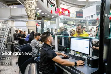 گزارش تصویری | موج بازگشت زائران از مشهد در پایانه مسافربری امام رضا(ع)